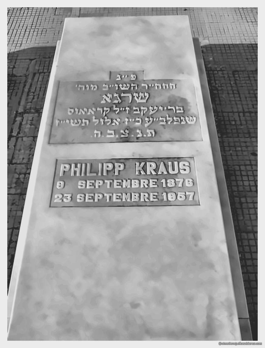 Pierre tombale de philipp kraus