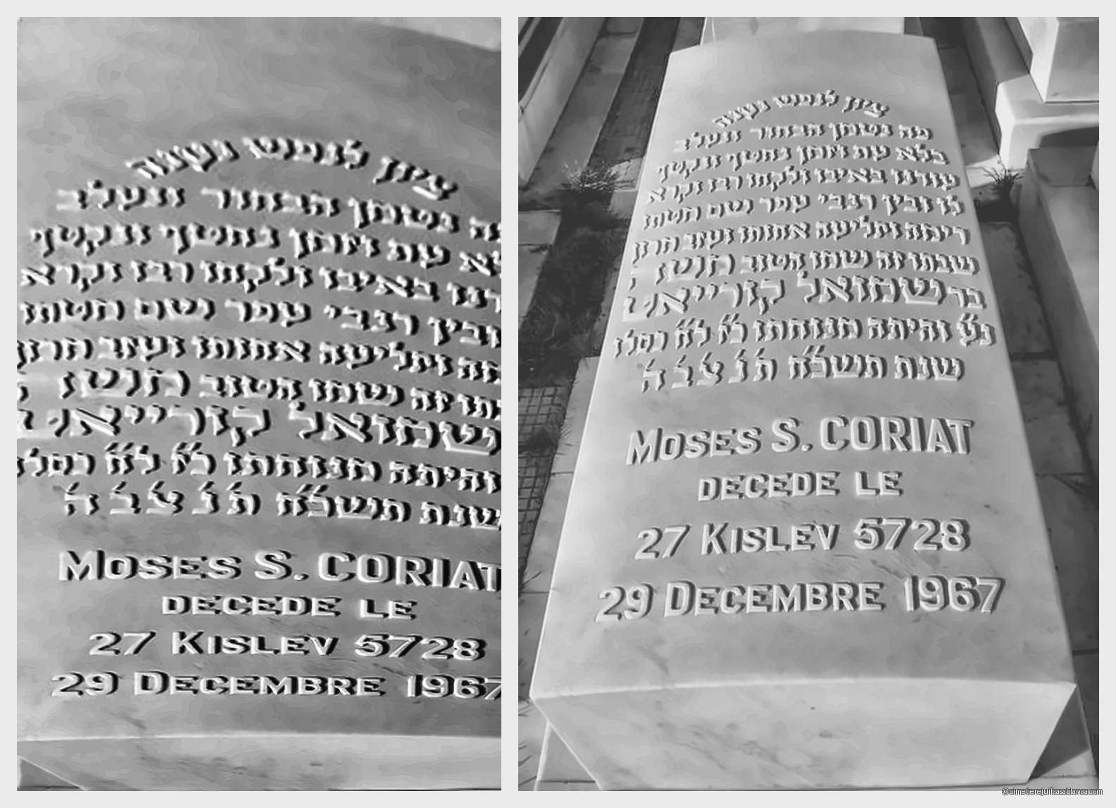 moses s. coriat, Casablanca BenM'Sik