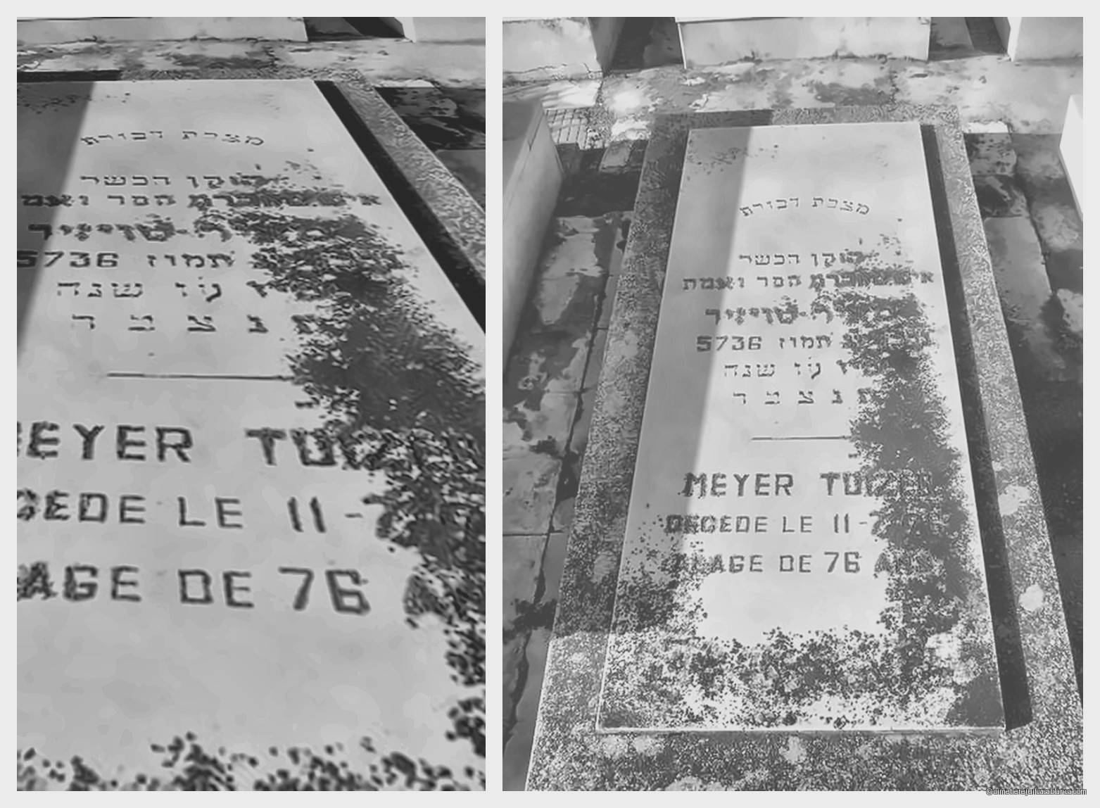 Pierre tombale de meyer tuizer