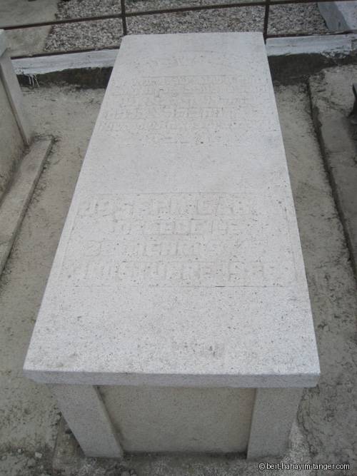 Pierre tombale de joseph gabay