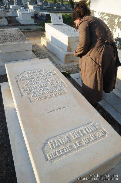Pierre tombale de Haïm Bitton