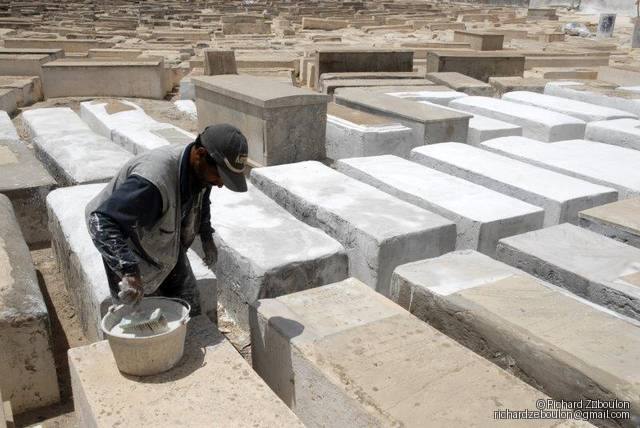 maroc essaouira cimetiere juif 1 ouvrier ZEB2247 (87)
