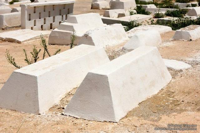 maroc meknes cimetiere juif ancien tombes ZBL 9936