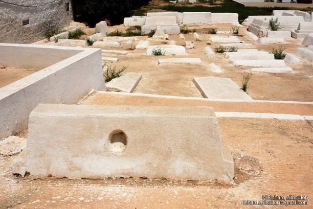 maroc meknes cimetiere juif ancien tombes ZBL 9947