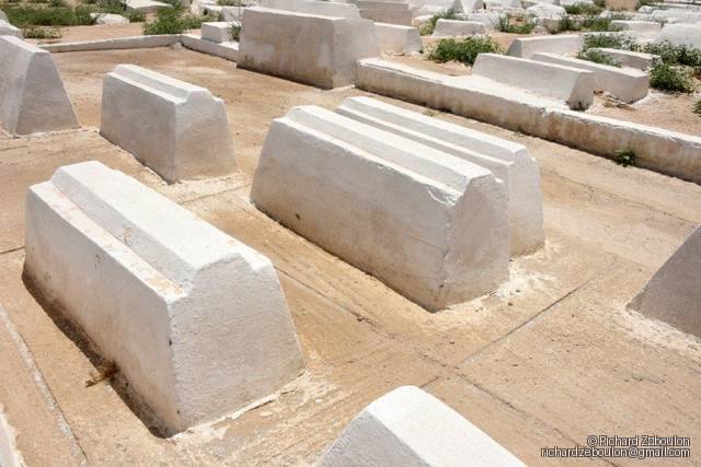 maroc meknes cimetiere juif ancien tombes ZBL 9948