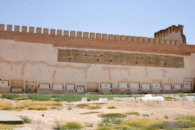 maroc meknes cimetiere juif ancien tombes mur ZBL 9982