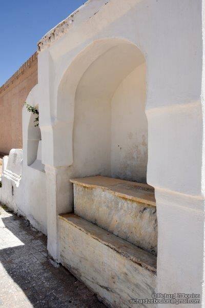 maroc meknes cimetiere juif ancien tombes mur ZBL 9995